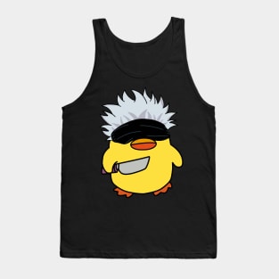 Gojo, Duck with knife! Tank Top